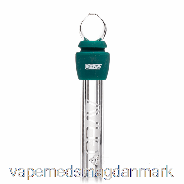 Vape Væske Grav Glas Stub Med Silikone Mørk Blågrøn